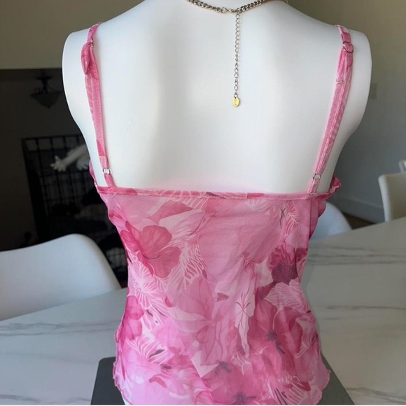 Floral Pink Women's Top - Picture 2 of 2